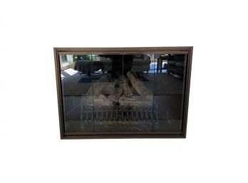 Aluminum Fireplace Glass Doors