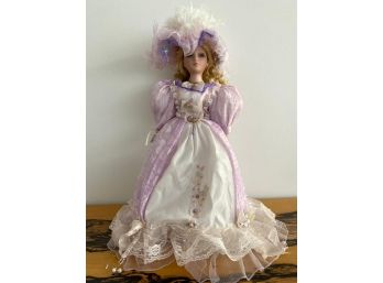 Heirloom Dolls Golden Keepsakes Gorgeous Gertrude Porcelain Doll