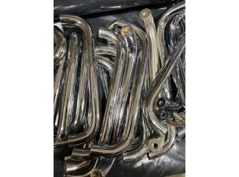 34 Vintage Heavy Duty Chrome Cabinet Handles