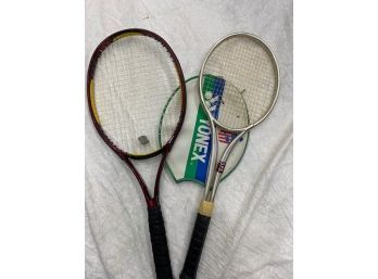 Vintage 2  Tennis Racket