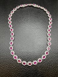 Spectacular Sparkling Spinel Crystal Necklace