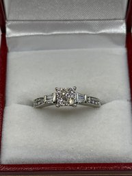 Stunning 14kt  Multi Diamond Ring WOW!