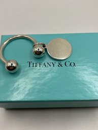 Vintage Sterling Silver TIFFANY &CO Key Ring