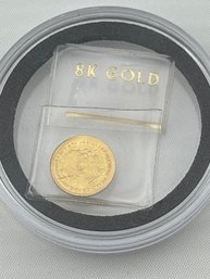 Miniature 8 Kt Gold Coin 1915 Franz Josef