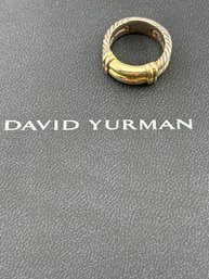 Authentic DAVID YURMAN 14kt Sterling Silver Ring