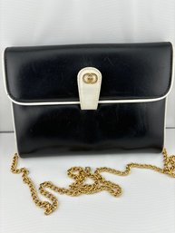 Vintage GUCCI Leather Purse Clutch 1980s