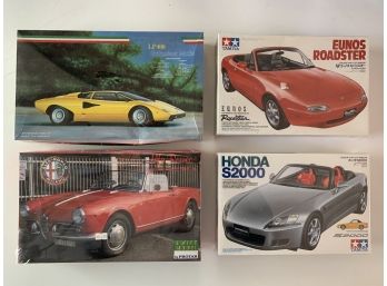 4 Pc 1/24 Mixed Lot In Factory Sealed Boxes