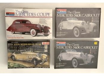 Lot Of 4 Mixed 1/24 And 1/25 Mercedes Models