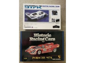 2 Pc Lot - Union Porsche 917K Martini, Heller Porsche 917K