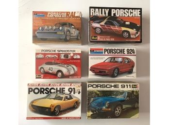 Lot Of 6 1/24 And 1/25 Mixed Porsche In Factory Sealed Boxes