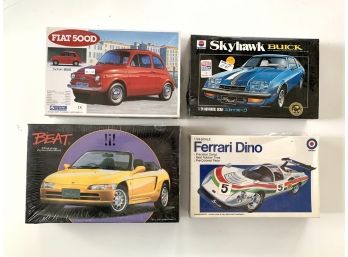 Lot Of 4 Assorted 1/24 Car Models