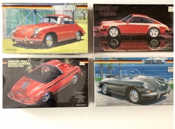 Lot Of 4 1/24 Fujimi Porsche Models - All Factory Sealed