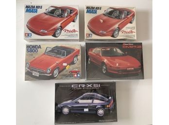 5 Pc. Mixed 1/24 Cars In Factory Sealed Boxes