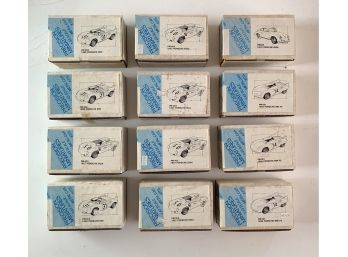 Lot Of 12 1/43 Precision Miniatures  - Assorted Porsches - In Sealed Boxes