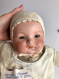 Vintage Armand Marseille Germany Bisque Head Dream Baby Doll   (E-7)