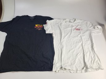 A-29-4 Two Tshirts In-n-out Burger Large Cotton