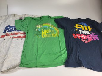 A-29-5 3x T Shirts Lucky Charms Etc Medium/ Large