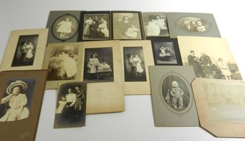 Vintage Mixed Lot Of B/W Photographs Daguerrotype   (JA28)