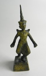 Vintage Small Metal Figurine Dancing Figure   (C-4)