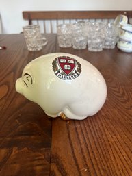 A3 Vintage Harvard Piggy Bank