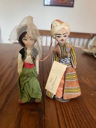 A3 Turkish Folk Art Dolls