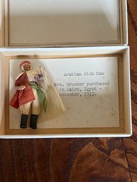 A3 Antique Miniature Doll Arabian Rich Man 1913