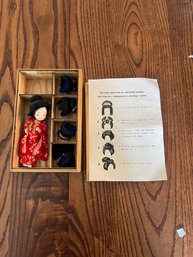 A3 Vintage Japanese Doll With Changeable Hair Styles