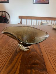 A4 Art Glass Bowl Signed 2001