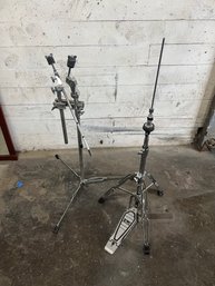 Pair Of Cymbal / Drum Stands Pearl