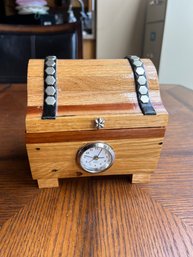 Dv4-3 Hand Crafted Wood Treasure Cheat With Clocko