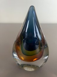 A-44 Art Glass Teardrop