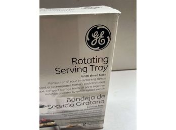 GE Rotating Serving Tray - Three Tier