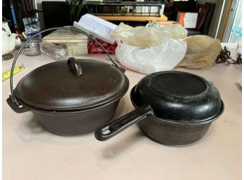 Cast Iron Dutch Oven And Covered Pan - NKM Taiwan