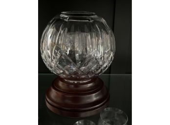 Waterford Candle Lantern With Base / Vase