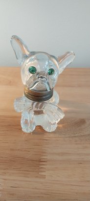 1920's Reed Czech French Bulldog Inkwell (P604)