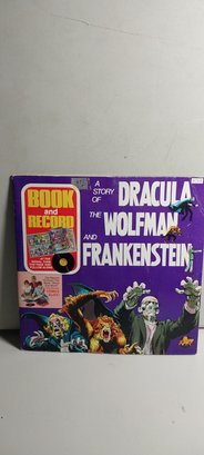 A Story Of Dracula And Frankenstein LP (EE52 B5)