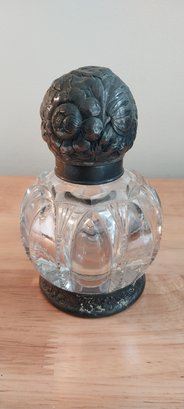 Vintage Gorham Sterling Silver Perfume Bottle, Inkwell (ES3)