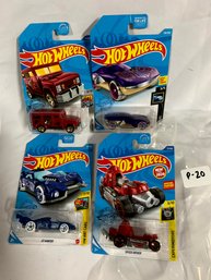 Lot Of 4 Hot Wheels Cars (P-20)