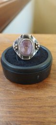 Black Abbey Adare Amethyst Ring Size 9 (C-11)