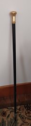 Antique Rolled Gold Walking Stick (E-44)