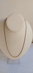 Mariner Link 14K Gold Necklace (E-5)