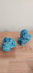 (2) Pieces Of Aquamarine Rock (P-83)