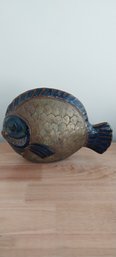 Mexican Tonala Folk Art Fish (P-144)