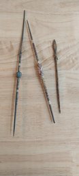 Lot Of (3) Miscellaneous Small Arrows/Spears (P-217)