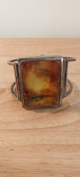 Dendritic Agate Cuff Bracelet (EP603)