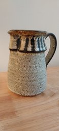 Hand Thrown Salt Glazed Pitcher (ED62)