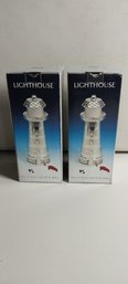 Pair Of Godinger Lighthouse S/P Mills (EE10 B1)