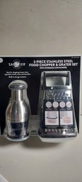 Sabatier 3 Pc Food Chopper/Grater (EE17 B-2)