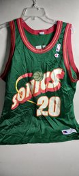 Seattle Sonics Gary Payton Jersey (EE46 B4)