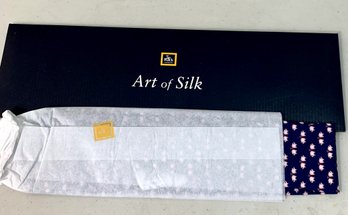 Vintage Beaufort Tie Rack Little Piggy Silk Tie In Original Cover BNIB   (DE36)